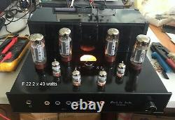 Black Ice Audio F22 50wpc integrated tube amplifier, NEW by dealer (JOLIDA)