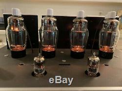 Blair Chapman built 6CB5 Sweep Tube Integrated Amplifier with Remote