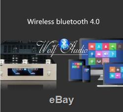 Bluetooth 4.0 HiFi Vacuum Tube Amplifier Stereo Class AB High-power Audio Amp