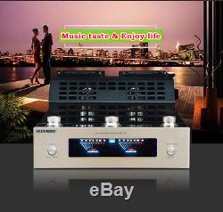 Bluetooth 4.0 Vacuum Tube Power Amplifier Stereo HiFi Class AB Integrated Amp