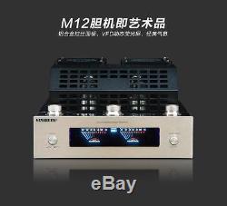 Bluetooth 4.0 Vacuum Tube Power Amplifier Stereo HiFi Class AB Integrated Amp