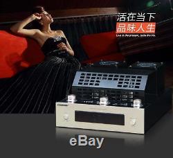 Bluetooth 4.0 Vacuum Tube Power Amplifier Stereo HiFi Class AB Integrated Amp