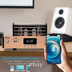 Bluetooth Tube Amplifier Stereo Receiver 1000W Home Audio Desktop Stereo Vac