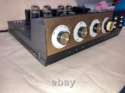 Bogen AC-210 Stereo Integrated Amplifier, Working and Sounds Good