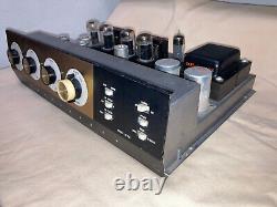 Bogen AC-210 Stereo Integrated Amplifier, Working and Sounds Good