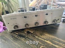 Bogen AP35 Stereo Integrated Tube Amplifier 7408 Tubes