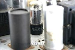 Bogen AP-60 Integrated Tube Amp Amplifier Stereo Vintage AP60 For Repair Only