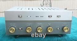 Bogen DB230 Integrated Tube Amp with rare compleste metal / gold trim case