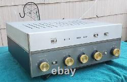 Bogen DB230 Integrated Tube Amp with rare compleste metal / gold trim case