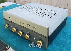 Bogen DB230 Integrated Tube Amp with rare compleste metal / gold trim case