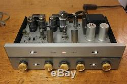 Bogen Tube Integrated Amp DB-212 Good Condition Working But For Parts or Project