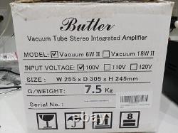 Butler Vacuum Tube Integrated Amplifier Vacuum In Working Condition From Japan