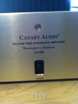 Canary Audio CA-608 integrated tube amplifier in excellent condition