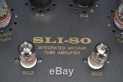 Cary Audio SLI-80 Vacuum Tube Integrated Amplifier EL34 KT77 5U4 6SN7 6922