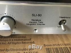 Cary SLI 80 Signature Vaccum Tube Integrated Amplifier No power cord or tubes