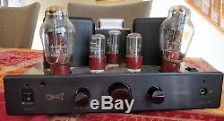Cary audio CAD 300SEI Integrated Amplifier great condition black tube amp