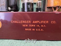 Challenger Amplifier Co Model HF8A 6V6 Integrated Tube Amplifier Beautiful Cond