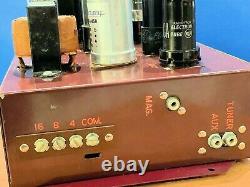 Challenger Amplifier HiFi Tube Integrated Amplifier HF8A repaired and restored