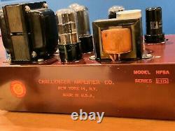 Challenger Amplifier HiFi Tube Integrated Amplifier HF8A repaired and restored