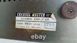 Channel Master Model 6601 Tube Integrated Amplifier