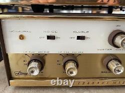 Channel Master Model 6601 Tube Integrated Amplifier Works
