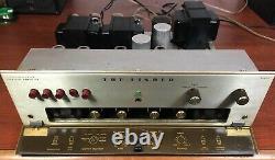 Classic Fisher X-101C Tube Integrated Amplifier 7591 push pull tested working