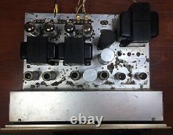 Classic Fisher X-101C Tube Integrated Amplifier 7591 push pull tested working