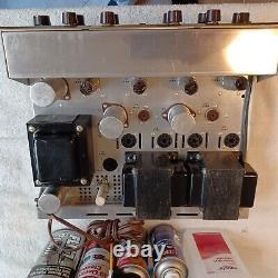 Clean H. H. SCOTT LK-72 TUBE AMPLIFIER NO TUBES AS-IS for Parts/REPAIRS/Restore