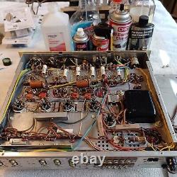 Clean H. H. SCOTT LK-72 TUBE AMPLIFIER NO TUBES AS-IS for Parts/REPAIRS/Restore