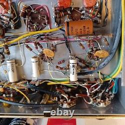 Clean H. H. SCOTT LK-72 TUBE AMPLIFIER NO TUBES AS-IS for Parts/REPAIRS/Restore