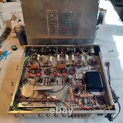 Clean H. H. SCOTT LK-72 TUBE AMPLIFIER NO TUBES AS-IS for Parts/REPAIRS/Restore