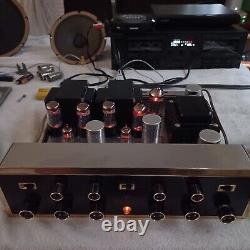 Clean H. H. SCOTT LK-72 TUBE AMPLIFIER NO TUBES AS-IS for Parts/REPAIRS/Restore