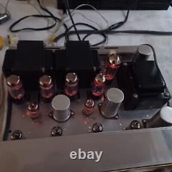 Clean H. H. SCOTT LK-72 TUBE AMPLIFIER NO TUBES AS-IS for Parts/REPAIRS/Restore