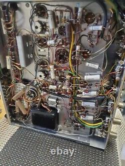 Clean Vintage H. H. Scott 222C Integrated Tube Amplifier With Metal Cabinet