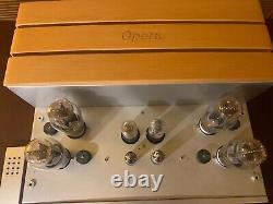 Consonance Opera Cyber 10 tube integrated amp withmetal remote! 2A3 quad tubes