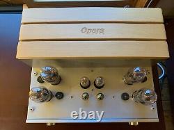 Consonance Opera Cyber 10 tube integrated amp withmetal remote! 2A3 quad tubes