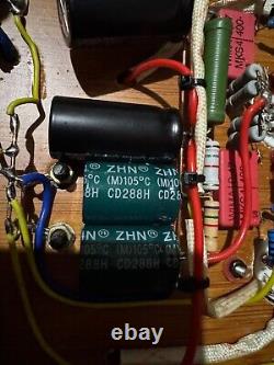 Custom Bamboo Vacuum Tube Valve Point To Point Integrated Speaker Amplifier Amp