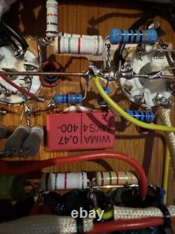 Custom Bamboo Vacuum Tube Valve Point To Point Integrated Speaker Amplifier Amp