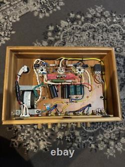 Custom Bamboo Vacuum Tube Valve Point To Point Integrated Speaker Amplifier Amp