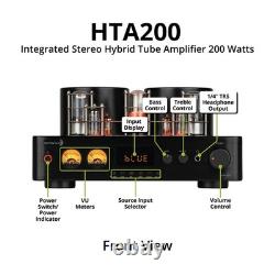 DAYTON AUDIO HTA200 200-Watt-Continuous Integrated 2.1 Hybrid Tube