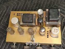 David Bogen DB-110 Vintage 12AX7 6V6 Tube Integrated Mono Amplifier (original)