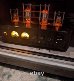 Dayton Audio HTA100 Integrated Stereo Hybrid Hi-Fi Vacuum Tube Class A/B Amplifi