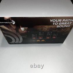 Dayton HTA100 Integrated Stereo Hybrid Tube Amplifier 100 Watts Bluetooth 5.0