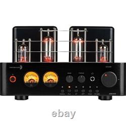 Dayton HTA100 Integrated Stereo Hybrid Tube Amplifier 100 Watts Bluetooth 5.0