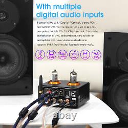 Douk Audio ST-01 PRO Bluetooth Tube Amplifier VU Meter USB DAC COAX/OPT Amp 100W