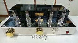 Drop-dead Gorgeous Cr Kalypso Tube Integrated Amplifier El84 Made In The Uk