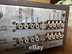Dynaco SCA35 Integrated Tube Stereo Amplifier Nice Working Condition