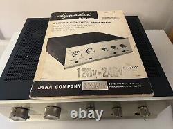 Dynaco SCA-35 / EL84 Integrated Amp/ Phono / Manuals / New EL84 Tubes /Recapped