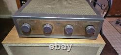 EICO HF 12 Integrated MONO TUBE Amplifier With Mullard Tubes & Original Manual