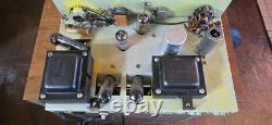 EICO HF 12 Integrated MONO TUBE Amplifier With Mullard Tubes & Original Manual